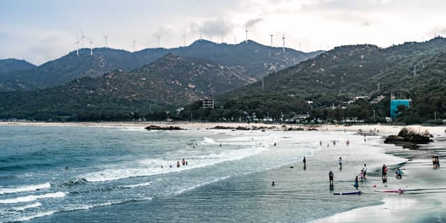 海滩